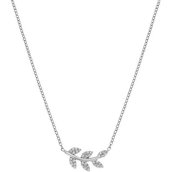 Collana Amen Donna Acciaio donna in Acciaio Zircone ACCL1806B - ACCL1806B